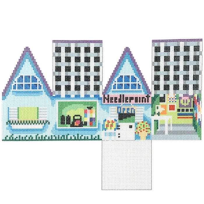 NTG TS393 Needlepoint Shop Cottage