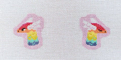 SAS-ROSE-0068 Rainbow Dragon Charm