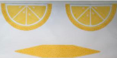 RD172 Large Lemon Wedge Purse