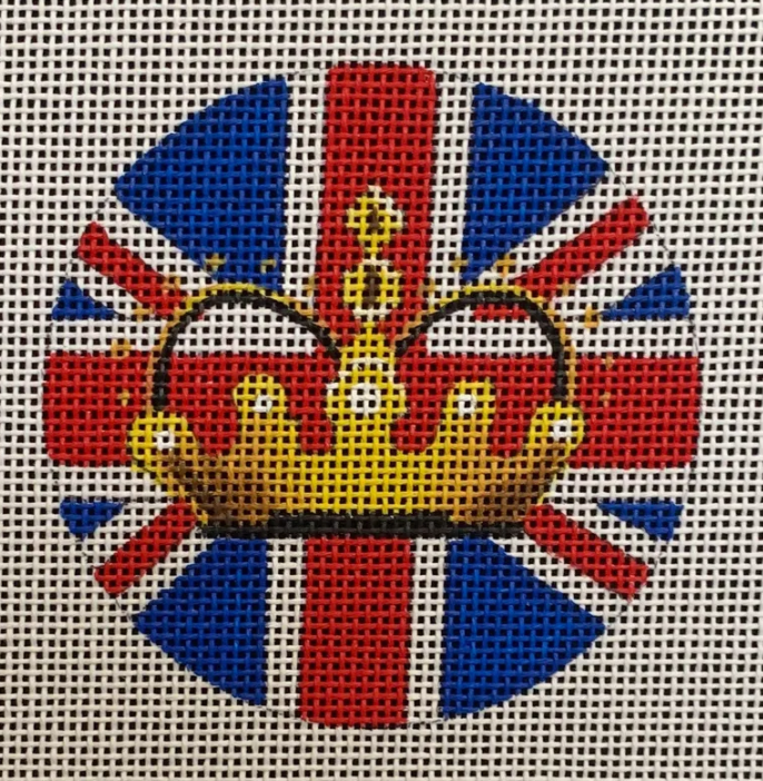 IN364 Traditional Union Jack and Crown – The Enriched Stitch