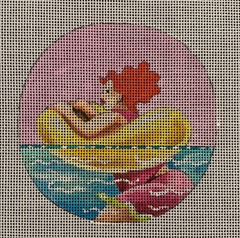 IN512 Lady in Inner Tube