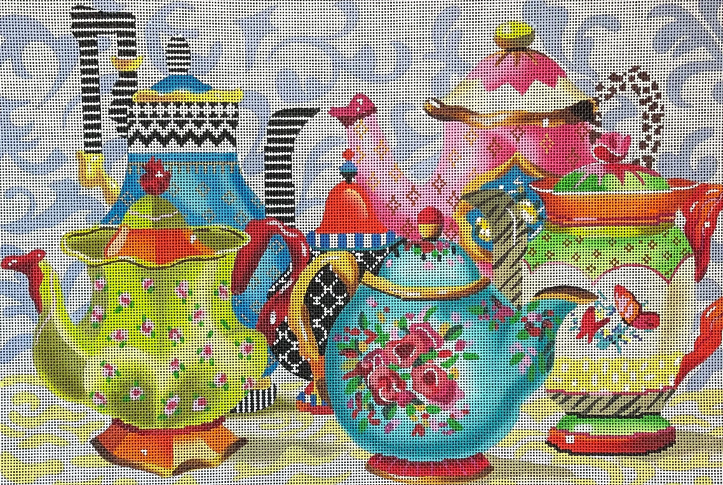 MC308 Pink Teapots