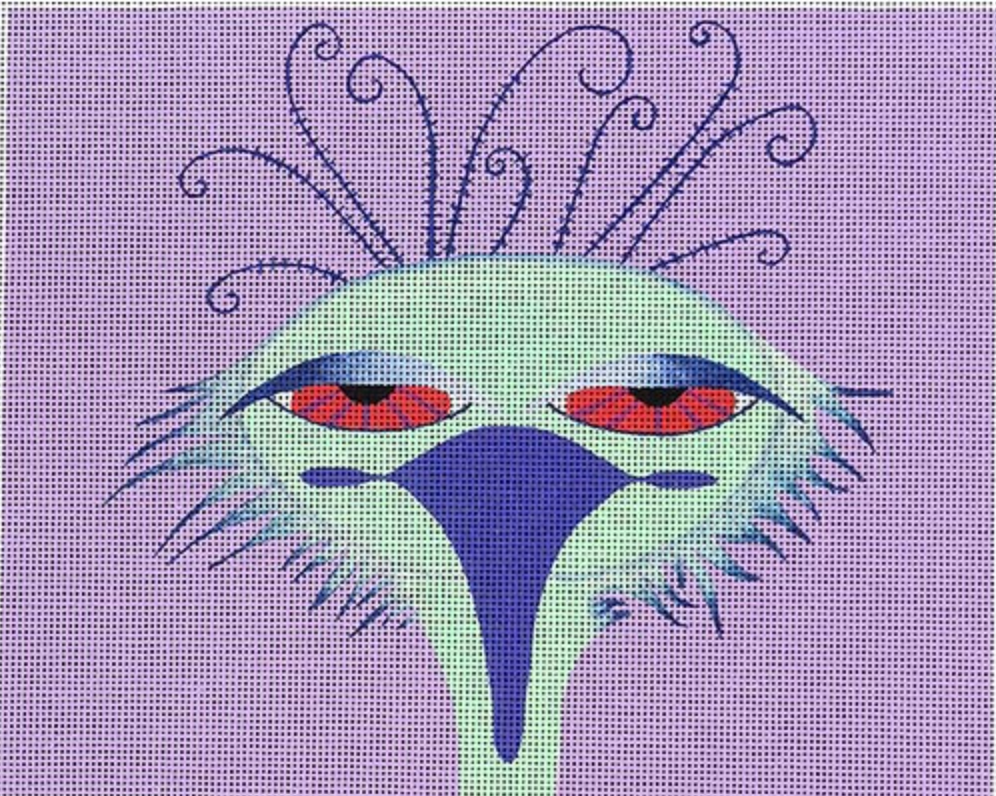 ZE763 Grape Beaked Heron