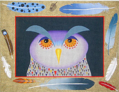 ZE278 Owl Portrait