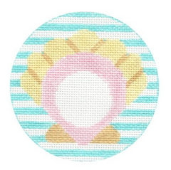 RD082 Shell Monogram Round