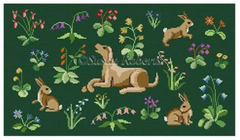 1151 Cluny Rabbits and Hound