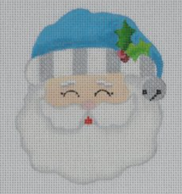 SAN06 Jolly Santa - Turquoise