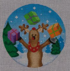 RNM01 Package Juggling Reindeer