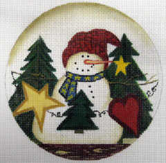 LK-39 Snowman Happy Holidays