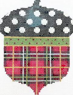 KCN1510 Christmas Plaid Acorn
