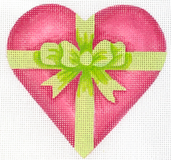 OM-260 Gift Heart with Double Bow