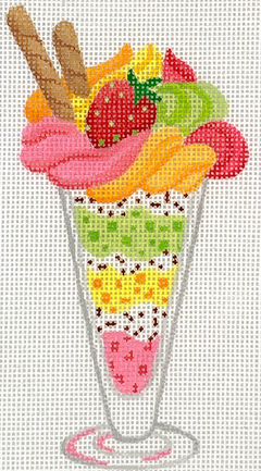 OM-295 Mini Sweet Treat - Fruit Sorbet Parfait