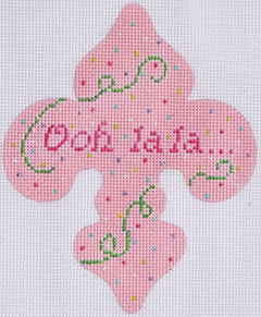 OM-197 Mini Parisian Fleur-de-lys - Ooh La La