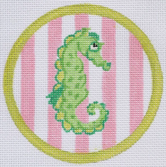 OM-139 Seahorse on Cabana Stripes