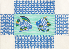 BR-34 Fishnet Tropical Fish Brick Cover