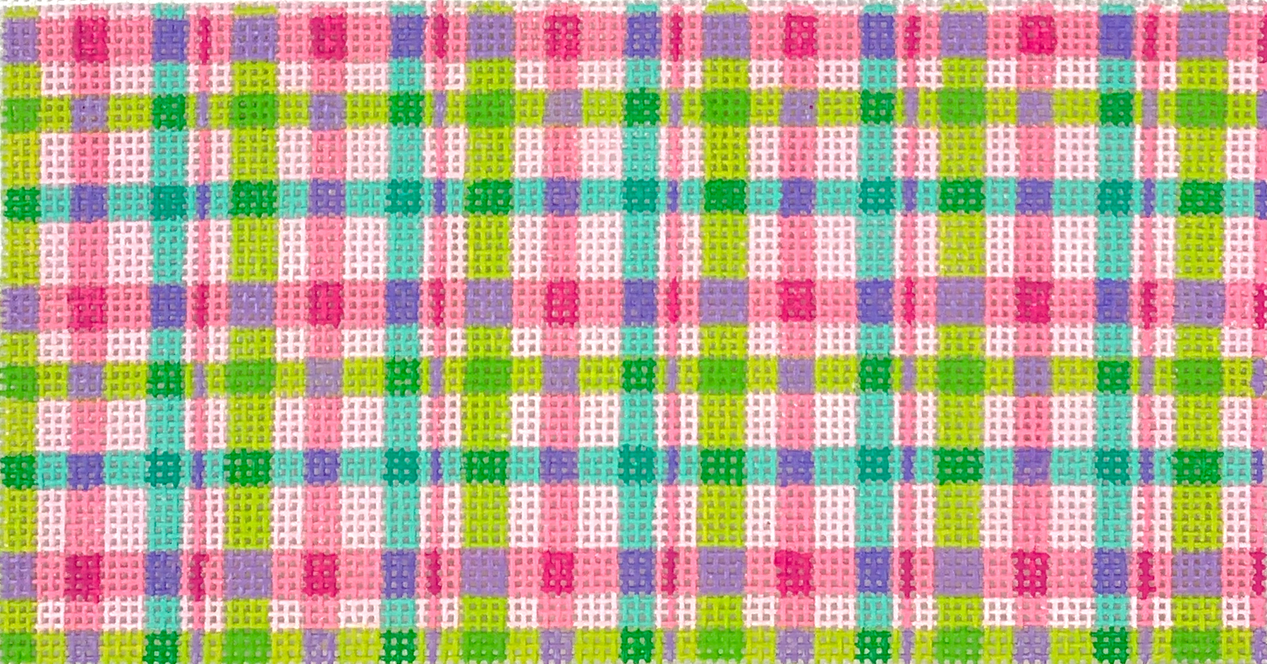 INSPCL-39 Madras Plaid Clutch Insert