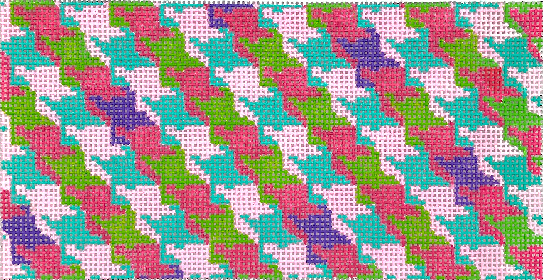 INSPCL-11 Multi Pastel Houndstooth Clutch Insert