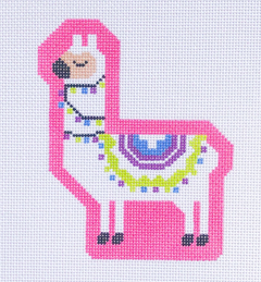 SRD-2BP Larry the Llama - Bright Pink
