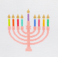 SRD+ZS Pink Menorah