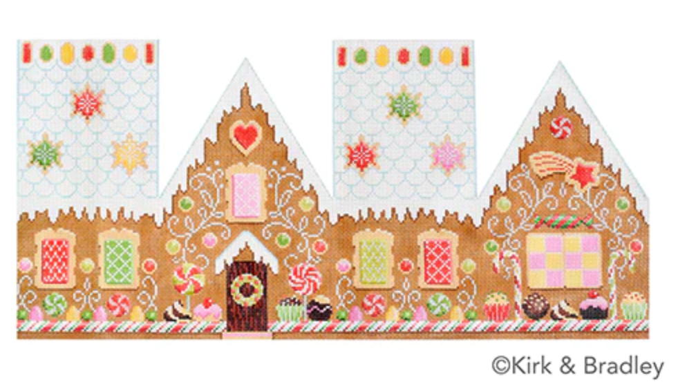 KB177 Candy Cottage Gingerbread House