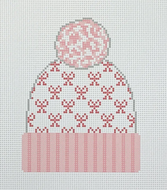 H-04 Bows Beanie Hat - Pink