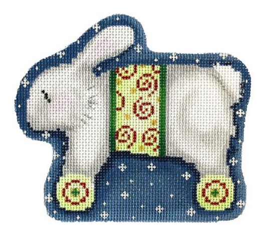 CT2060 White Bunny on Wheels