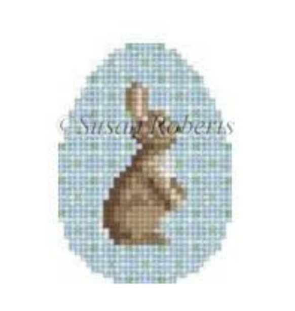 6402 Bunny with Lattice Small Egg