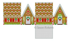 6262 Scallop Hearts 3D Gingerbread House
