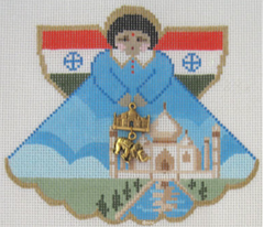 PP994AV India and Taj Mahal Angel