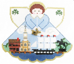 PP994BM Boston Cityscape Angel