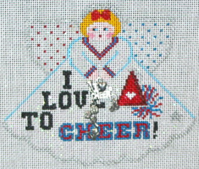 PP996BY I Love to Cheer Angel
