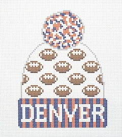 H-27 Denver Broncos Football Beanie