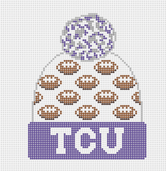 H-40 TCU Football Beanie