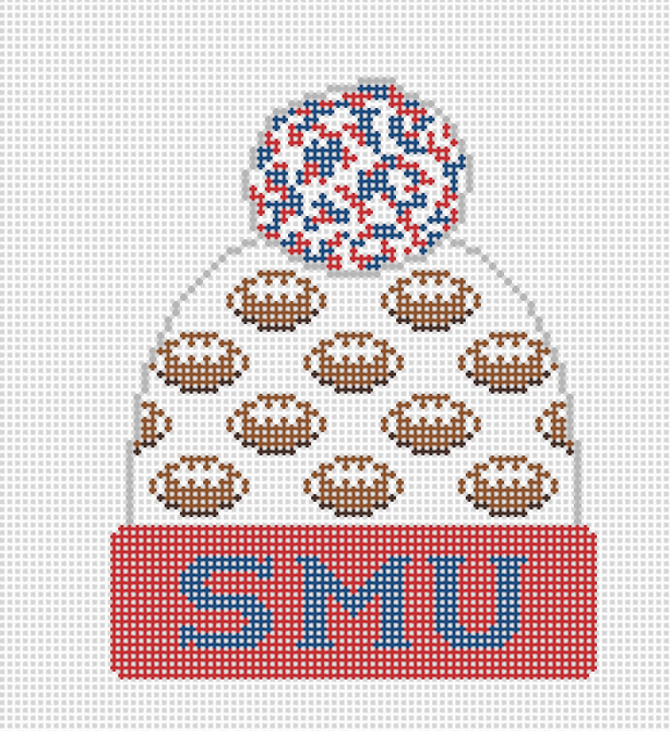 H-43 SMU Football Beanie