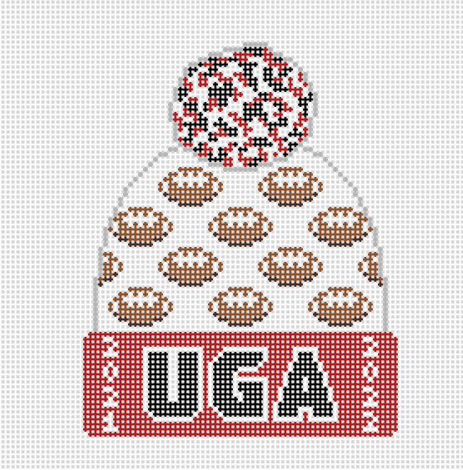 H-51 University of Georgia Football Beanie