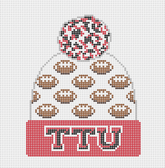 H-71 Texas Tech Football Beanie