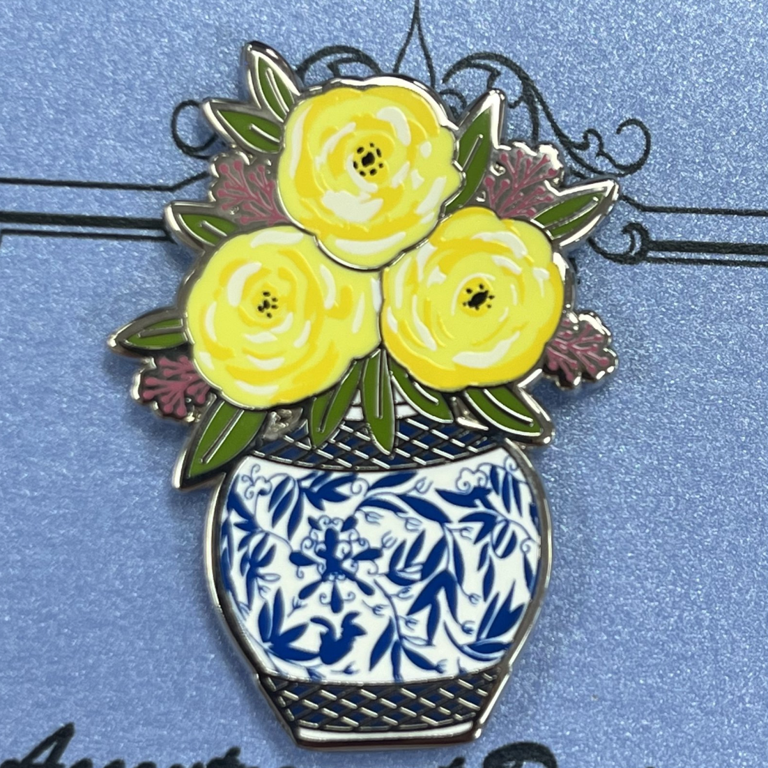 Yellow Flower Needle Minder
