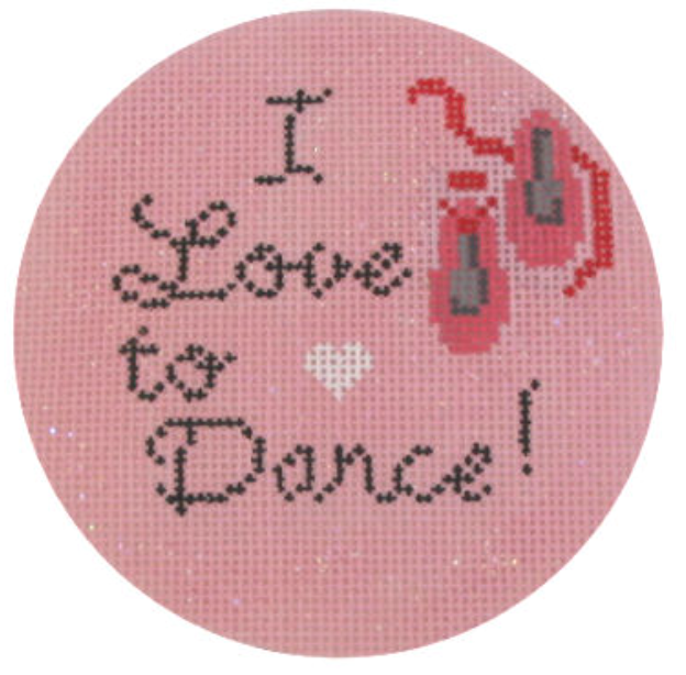PP873BA I Love to Dance Round