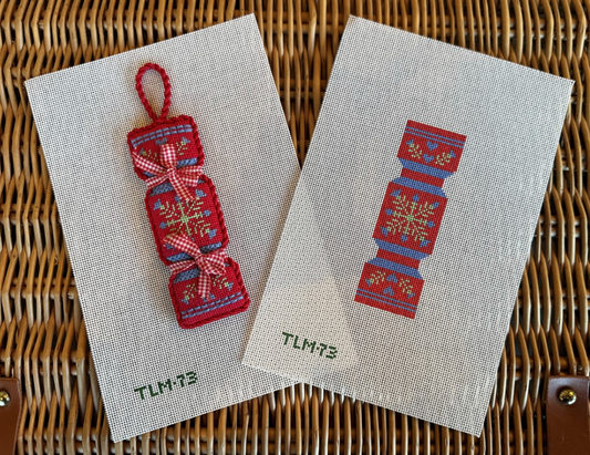 TLM-73 Thistle Snowflake Christmas Cracker