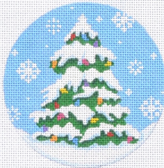 TR01 Snow Tree with Lights