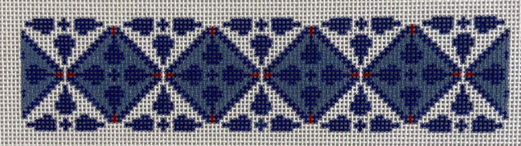 AOK117 Red, White and Blue Key Fob