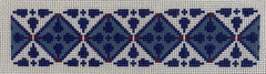 AOK117 Red, White and Blue Key Fob