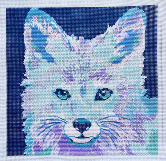 TA4141 Fox on Blue