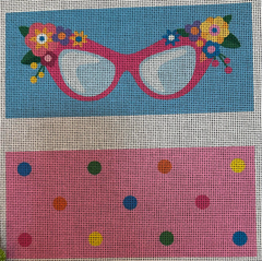 EC02 Cat Eye Glasses Eyeglass Case