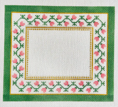 TA4047 Pink and Green Hearts