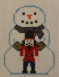 KCD1412 Snowman with Nutcracker
