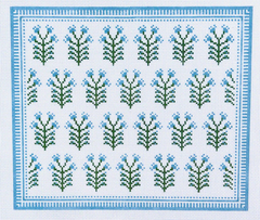 TA4021 Bluebell Pattern Pillow