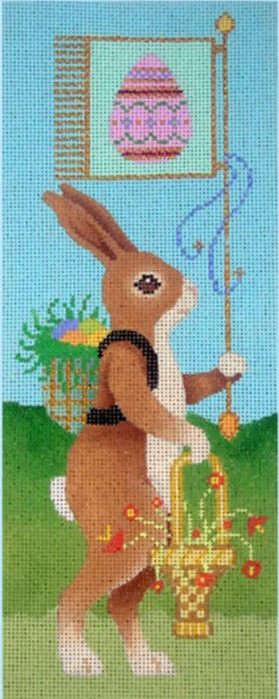 B-187 Brown Easter Rabbit – The Enriched Stitch
