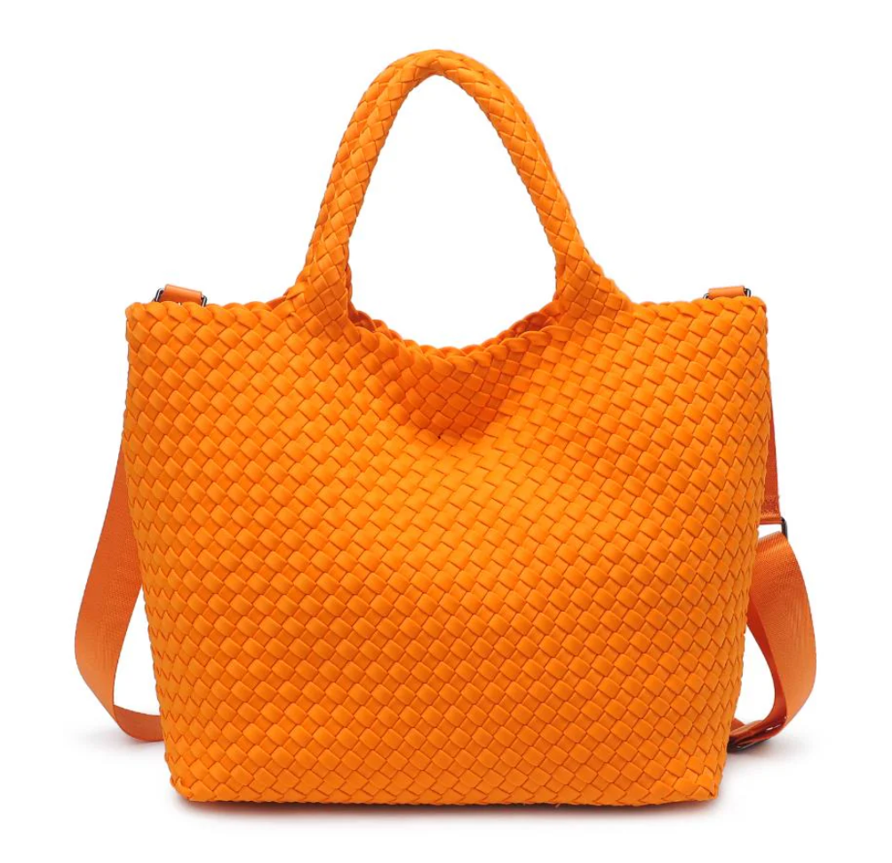 Neoprene Tote - Orange