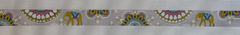 HB802 Elephants on Lavender Hip Belt